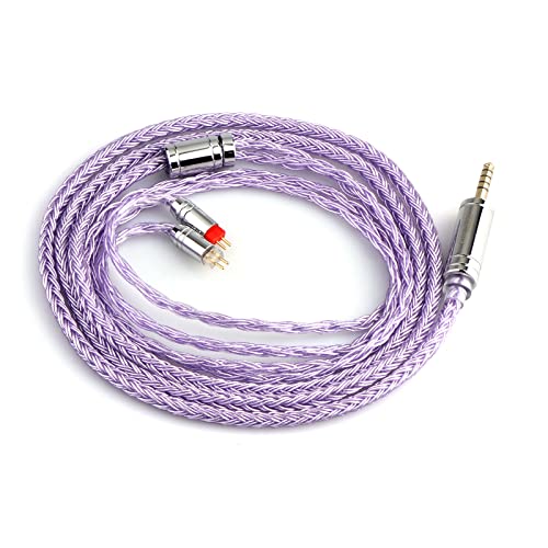 Linsoul Tripowin Zonie 16 Core Silver Plated IEM Cable, 2pin 0.78mm, 4.4mm