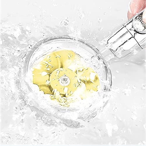 Pommeau de douche haute pression, douchette portable réglable avec pause - 5