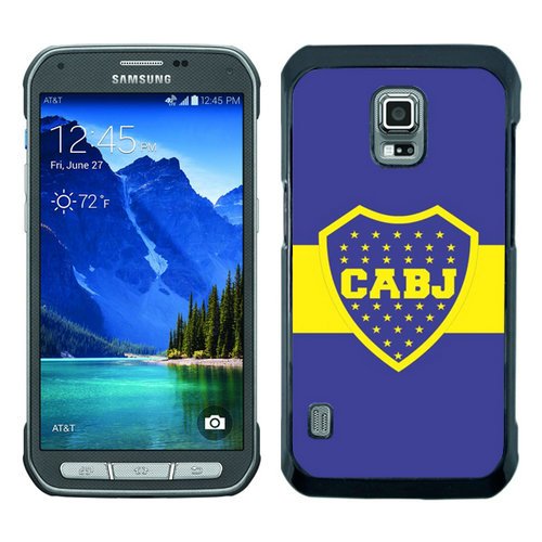 Galaxy S5 Active Case,Boca Junior Black Dual Layer Armor Protector Case For Samsung Galaxy S5 Active (SM-G870) Will Not Fit Galaxy S5