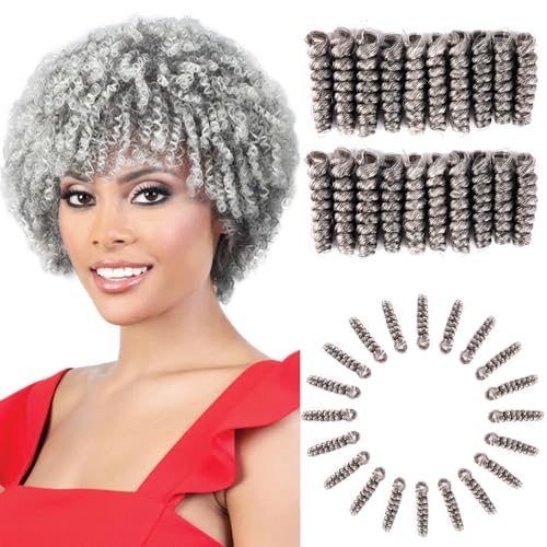 BECUS 3Packs 10inch Black Short Crochet Hair for...
