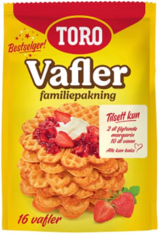 Toro Vafler - Finest Norwegian Waffle Mix (21 ounces), Made in Norway