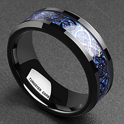 Stainless Steel Dragon Celtic Ring
