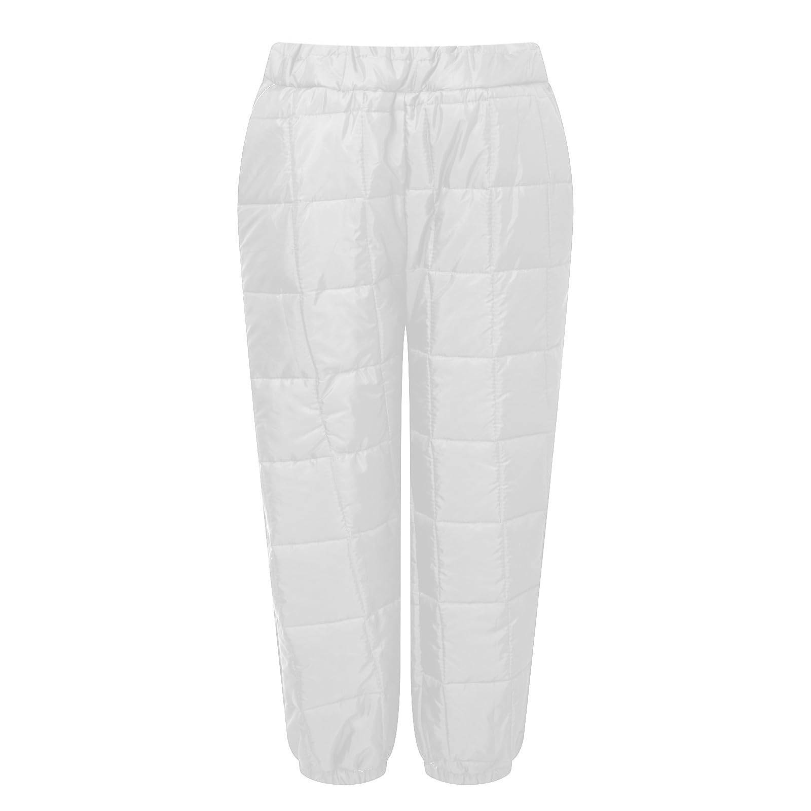 Pantalones Mujer Invierno Termico Rectos Pantalon de Algodón Espesado y Caliente Pantalon Mujer Largo de Cintura Media Color Sólido Pantalones Casuales con Bolsillos Caliente y Cómodo Pantalón Mujer