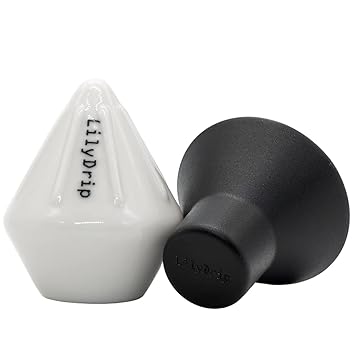 LilyDrip Ceramic Pour Over Coffee Maker Set Makes Coffee Taste Better, Hand Drip Coffee Maker Brews Evenl