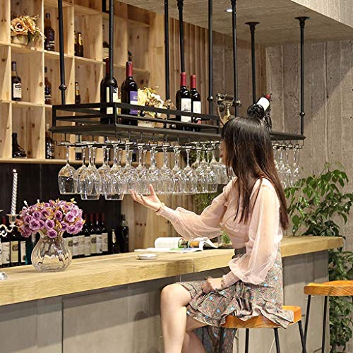 Étagère de décoration en acier inoxydable pour optimiser l'espace du bar - 3