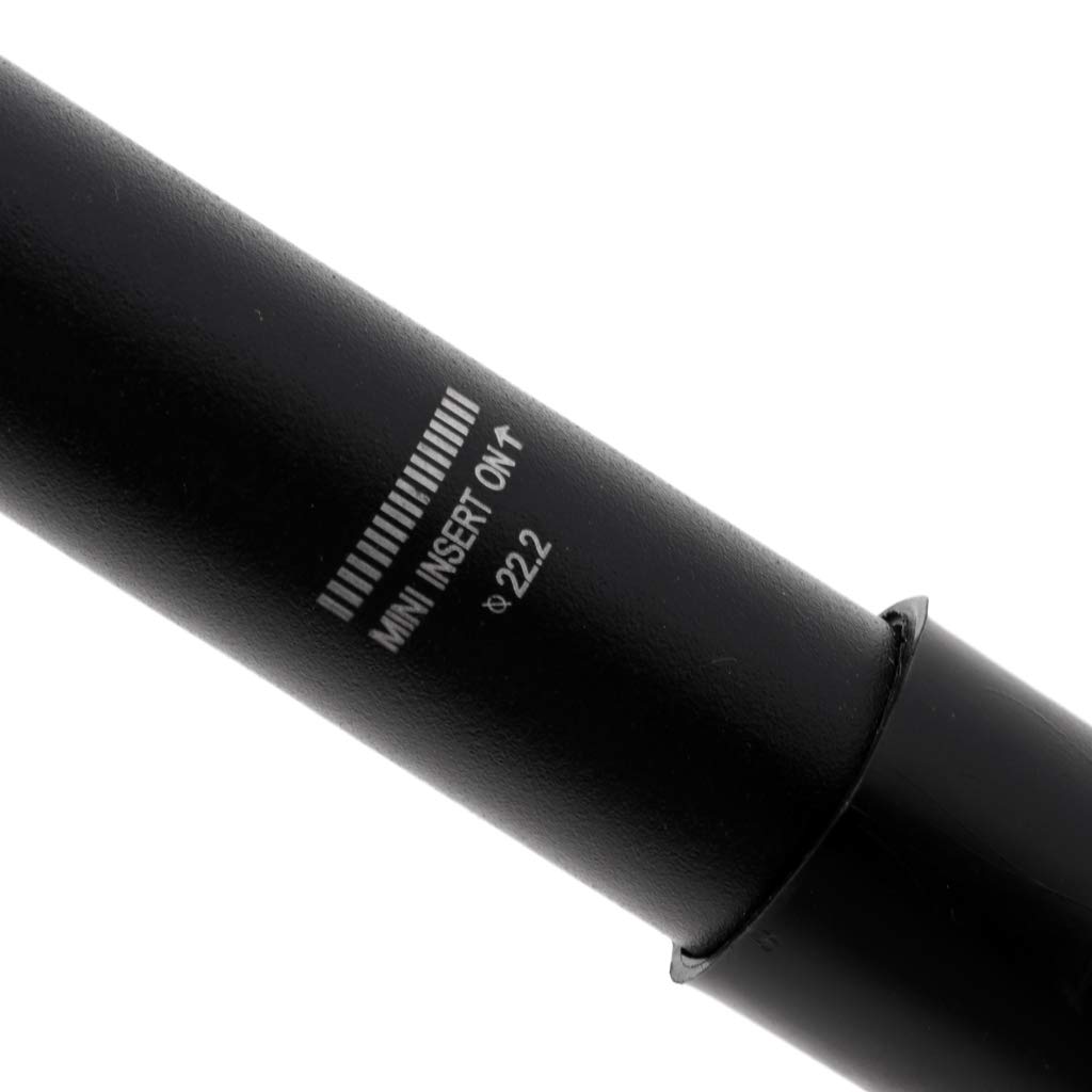 Potence 25,4 - 22,2 en acier noir Humpert Ergotec CV 102
