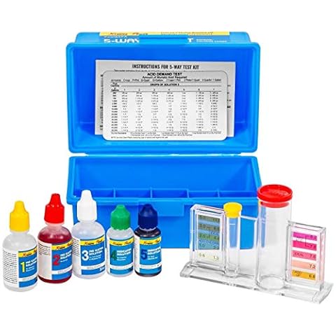XtremepowerUS 5-Way Pool Test Kit Cover