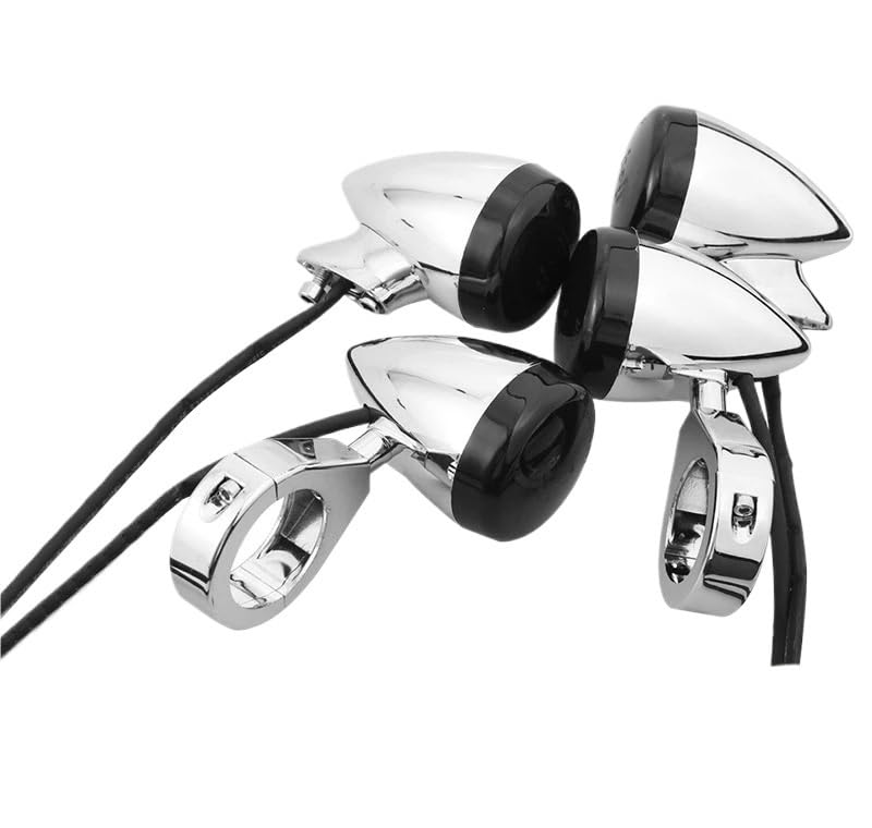 Clignotants LED moto universels pour remplacer des feux peu visibles