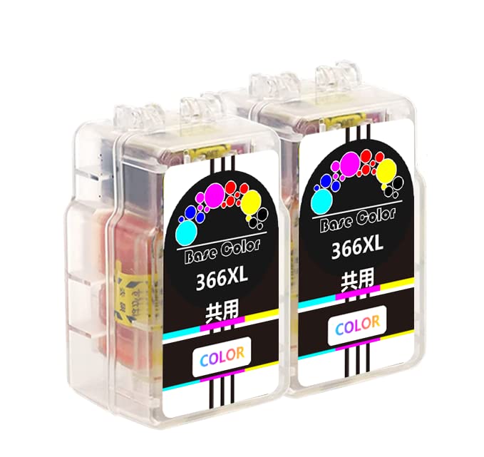 Amazon.co.jp: BC-365/BC366 詰め替え インクカートリッジ2本セット BC