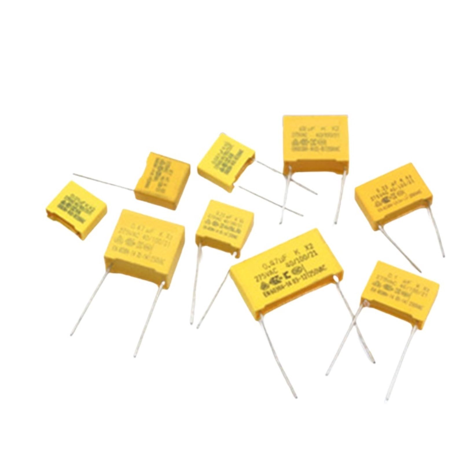 Condensateur de sécurité 275VC filtrage anti-interférence 0.15uF pas 15mm