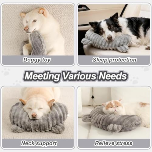 Almohada para perros pequeños y cachorros suave lavable para usar en cama de interior 6