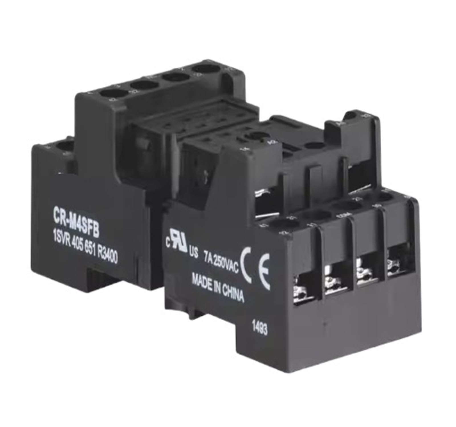 Fixation relais électromagnétique CR-M2SFBN anti vibration