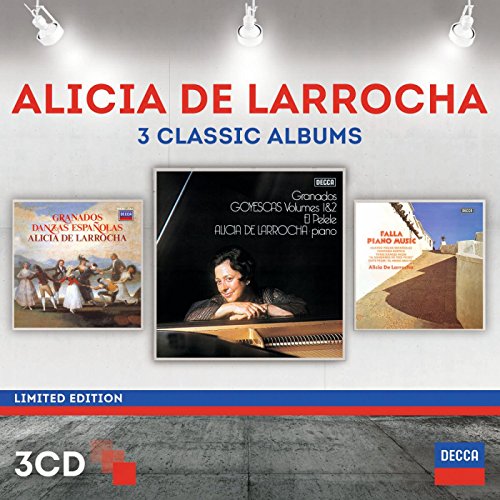 Alicia De Larrocha: Three Classic Albums[3 CD][Limited Edition]