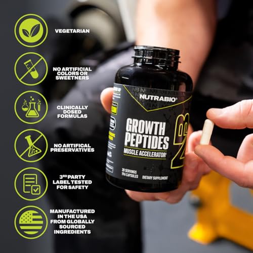 NutraBio Growth Peptides Muscle Accelerator