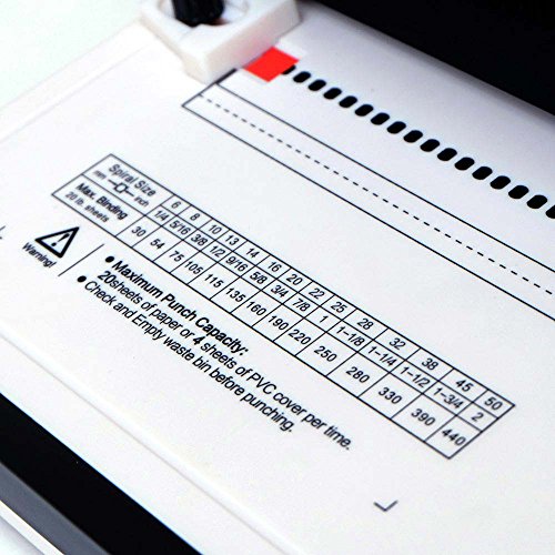 Trubind Coil-Binding Machine - With Electric Coil Inserter And Foot Pedal - Tb-S20Ap - Professionally Bind Books And Documents - Home Or Office Use - Adjustable Hole Punching And Paper Sizes #TOP2