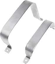 A-Premium Fuel Tank Straps Compatible with Chevrolet Trailblazer GMC Envoy Oldsmobile Bravada 2002 L6 4.2L Sport Utility 2-PC Set