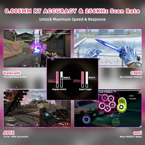 Clavier Précision RT 0,005 mm ATTACK SHARK R82 HE Hautes Performances - 3