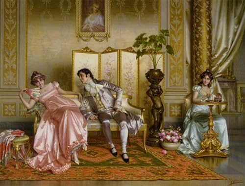 Murales Seduzione di Vittorio Reggianini 60x90cm ideales para salón