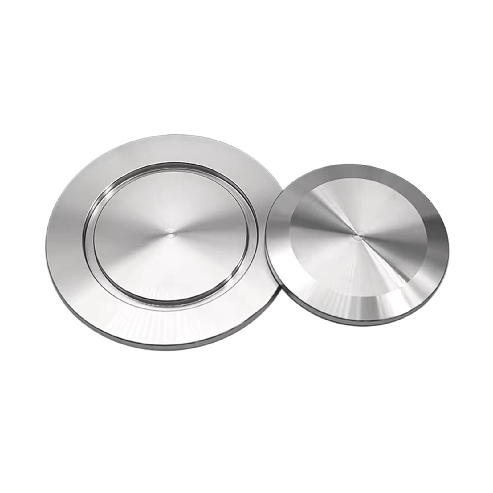 Tapa de brida de vacío Brida de vacío Placa ciega Tapa de extremo sólido Deflector Acero inoxidable 304(KF40)