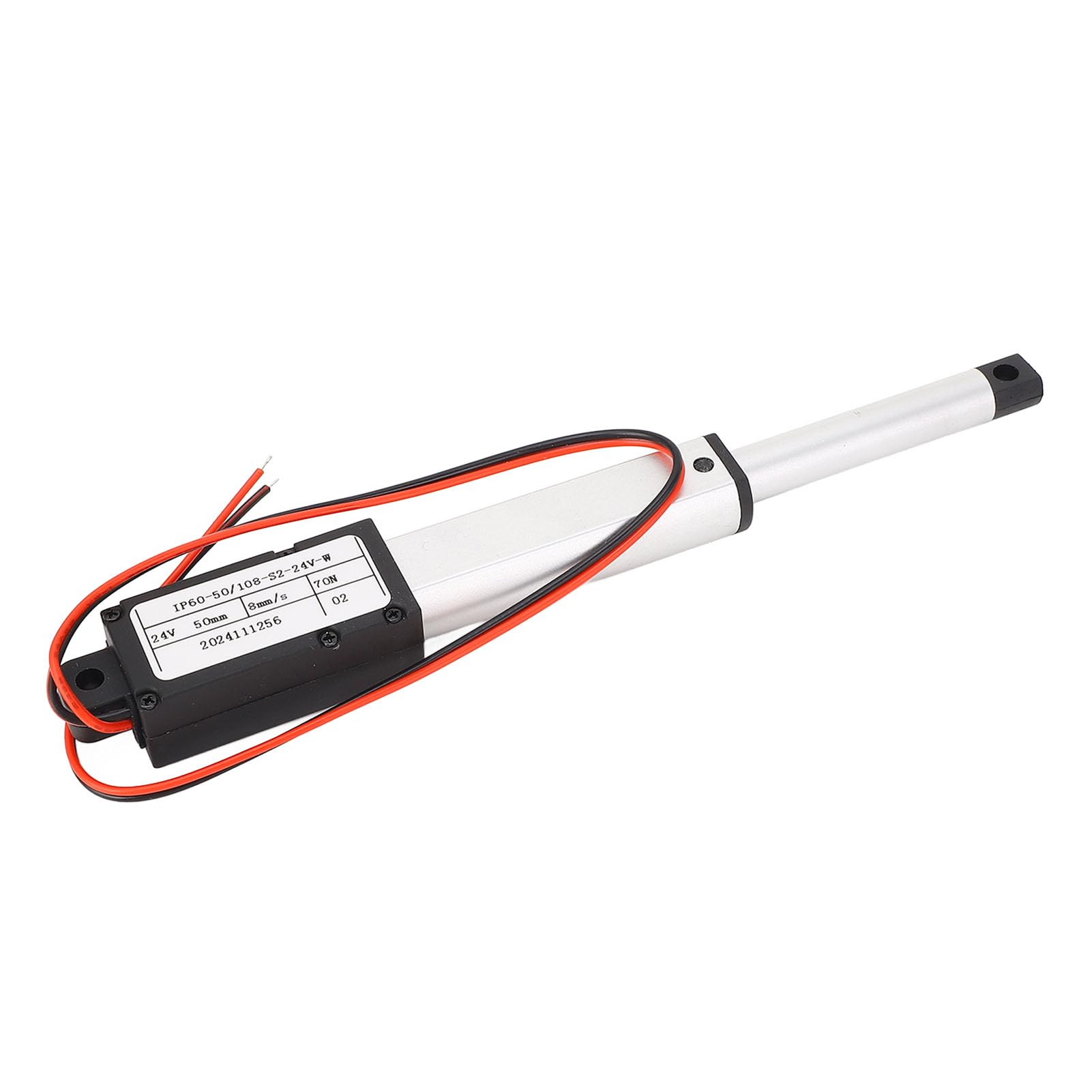 Mini Actuador Lineal Eléctrico 24 V CC 50 mm 70 N Empuje para Abridores de Ventanas