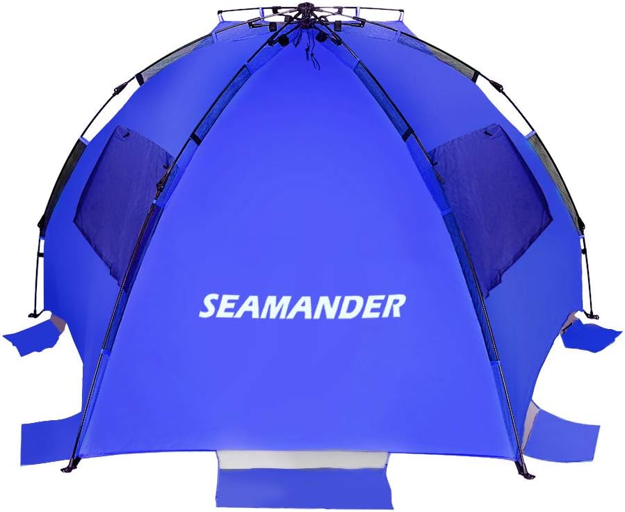 Seamander Beach Tent Sun Shelter Camping Festival Fishing Easy Set Up Beach Tent XL