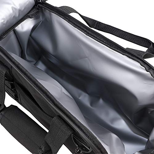 Bolsa Nevera para Alforja Negra para Harley Touring Electra Street Glide Honda Yamaha Indian Victory miniatura 6
