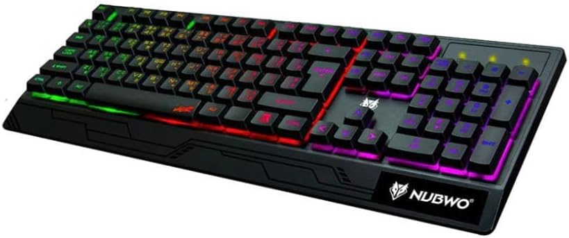 NUBWO NK-19 VALOZ Wired USB Gaming Keyboard