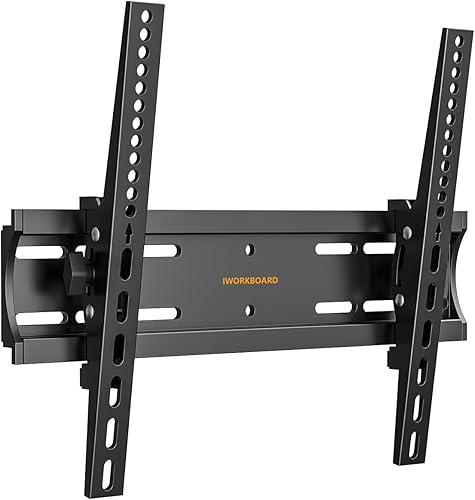 Soporte de pared inclinable para TV de 40, 50, 55 pulgadas, para televisores de 24 a 65 pulgadas, soporte de TV de perfil bajo, soporte de pared