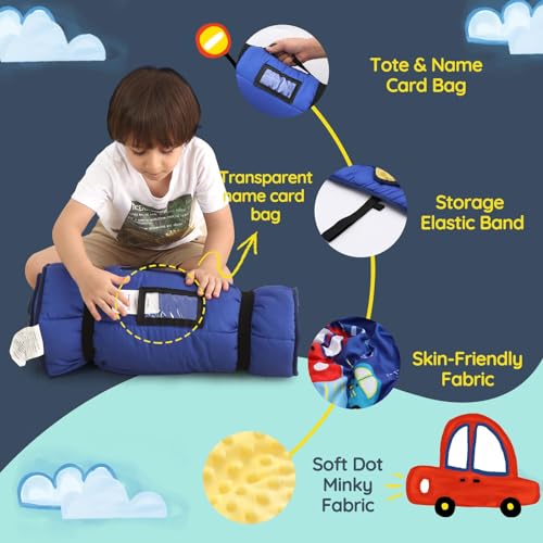 Jeroray E-NM-BMXQC Toddler Nap Mat For Daycare Preschool: Kids Sleeping Bag thumb #1
