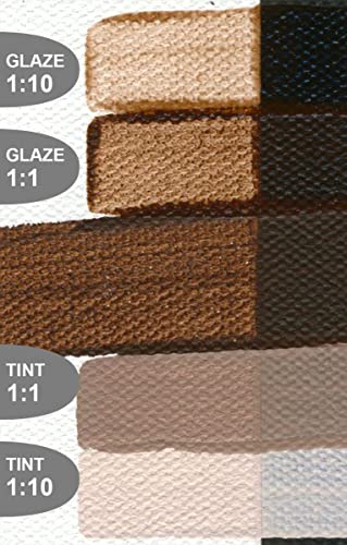 Golden Fluid Acrylic Paint 1 Ounce-Burnt Umber Light #TOP2