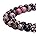 Black Stripe Rhodonite