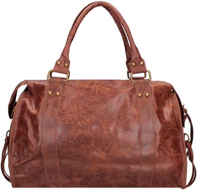 Gave Lux Women's Shoulder Bag Genuine Suede Leather Handmade Product Made in Italy GLX220609023FBG Light Leather 41 x 28 x 13 cm image 5