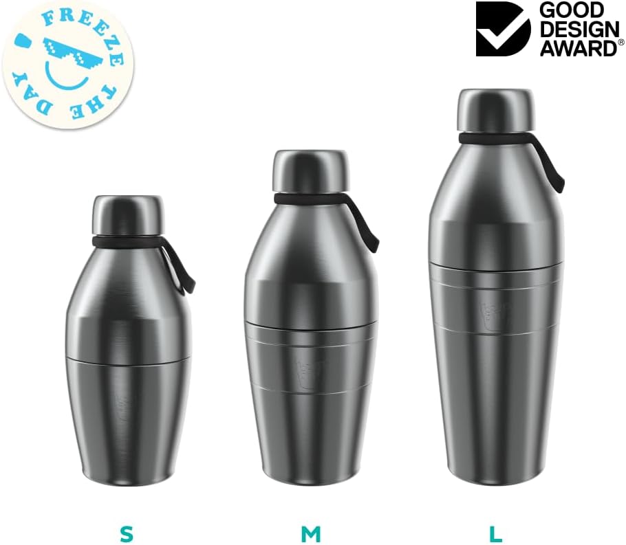 KeepCup Water Bottle, Reusable Insulated Stainless Steel Dual Opening with Leakproof Steel Cap, 22oz/660ml - Gloaming