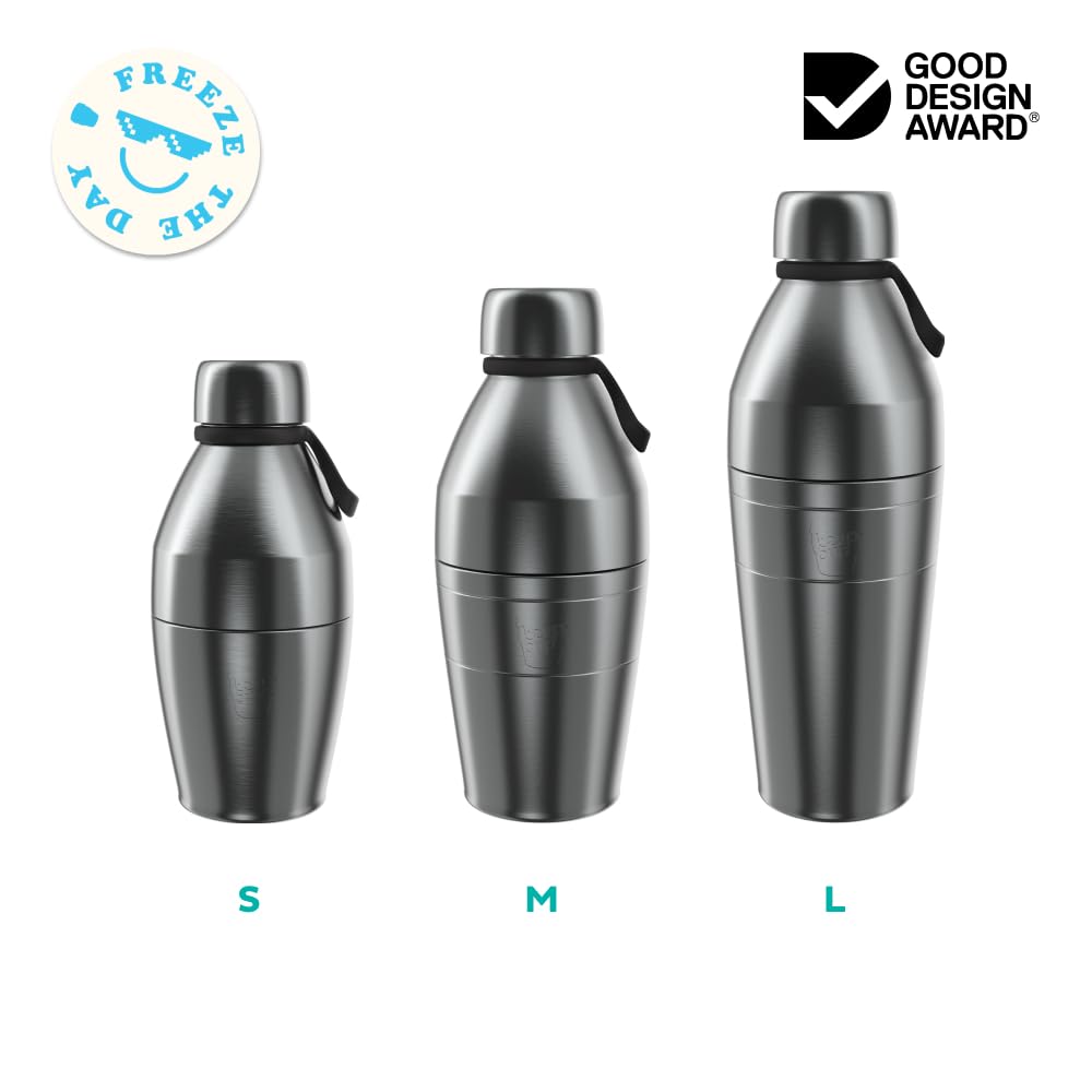 KeepCup Calenture Wasserflasche, wiederverwendbar, isoliert, Edelstahl, doppelte Öffnung mit auslaufsicherer Stahlkappe, 660 ml