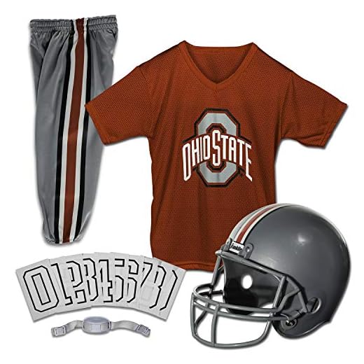 Ohio State Buckeyes Kids Football Uniform Set