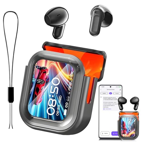 NE20 AI Translation Earbuds Real Time 135 Languages Translator Ear Buds Audifonos Traductores Inglés Español Wireless Earphones Bluetooth 6.0 Headphones for Travel Business Meeting Learning