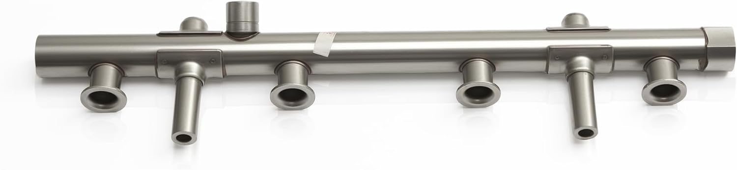 06K133317L Engine Fuel Distributors Rail 06K133317S Compatible with 1.8T 2.0T Audi A4 A6 S6 Avant Quattro Q3 Q5 VW Golf Tayron Passat Teramont Tiguan Skoda