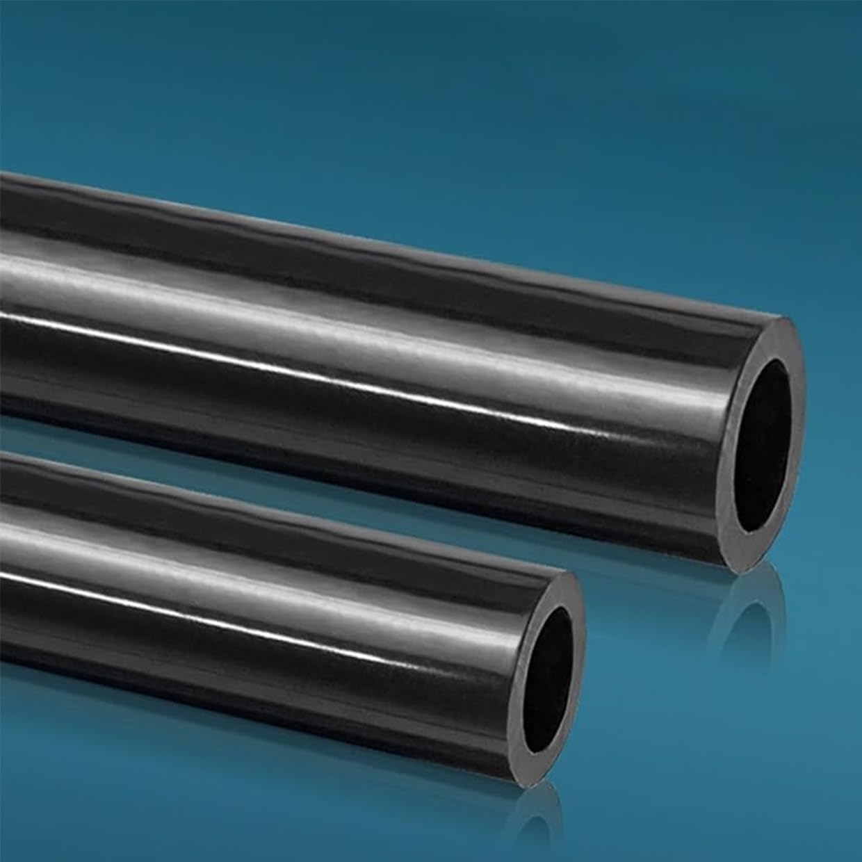 Tubo In Silicone Nero, Diametro Interno 1 M, 10-25 mm, Flessibile, Gomma Morbida, Resistente Al Calore, for Pompa Dell'aria for Acquario(ID 10mm x OD 14mm)