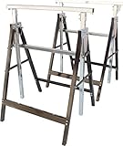 7fach verstellbare Höhe: Wählen Sie ganz einfach zwischen den Höhen 80-85-90-100-110-120-130 cm aus und passen Sie sich so Ihrer Arbeitsumgebung an