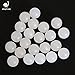 elephrun 18mm 100pcs PP (Polypropylene) Solid Plastic Bearing Balls G1 Precision