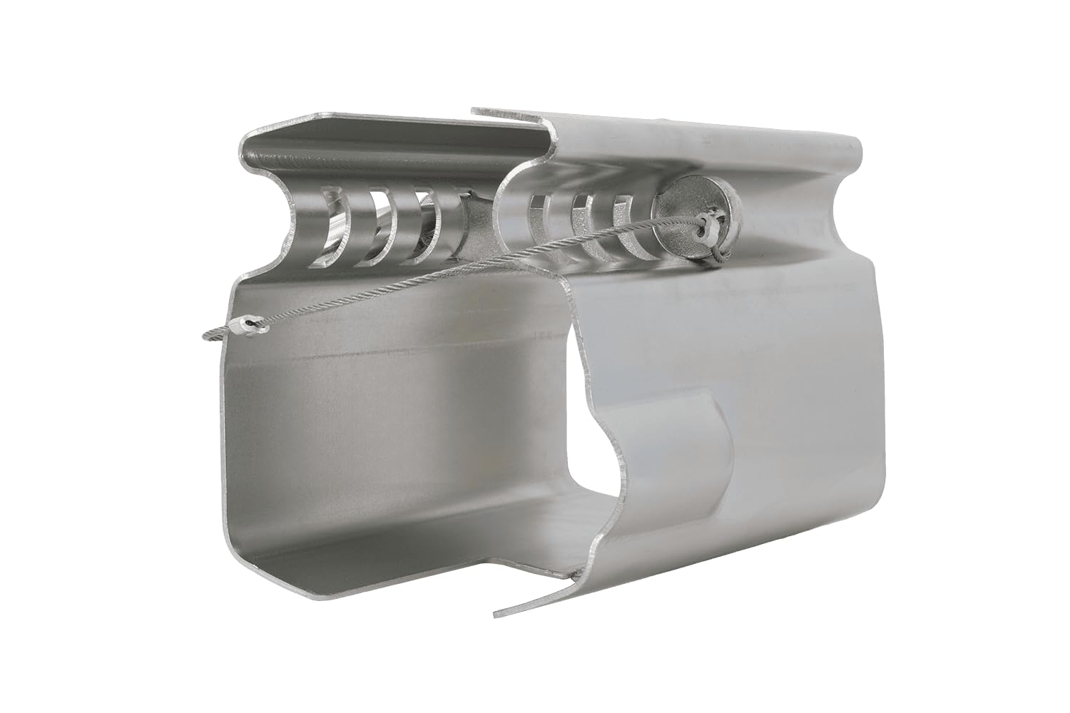 KNOTT Antivol d'Attelage Universel 400355.001 pour Remorque, Protection Robuste en Acier Galvanisé contre le Vol, Verrou de Sécurité Catch Lock pour Tête d'Attelage Standard