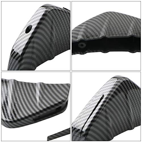 Wakauto 4Pcs Spoiler de Carroceria de Carro Universal Modificado Pára-Choque Traseiro Canard Spoiler