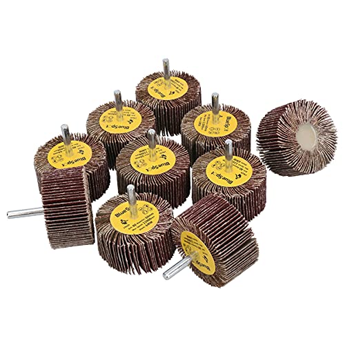 Disques abrasifs à lamelles Grain 80 60mm pour meuleuse, lot de 10 pièces