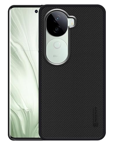 Image of Back Cover Case Compatible for Vivo V40E 5G (Textured Grip Design | Camera Protetion | Slim and Light Weight | Soft Touch and Feel | Black) (Vivo V40E 5G) - Silicone