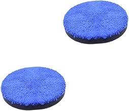 ERINGOGO 2 Peças Almofadas De Polidor Automático Softy Almofadas Aplicadoras De Cera De Microfibra Esponjas De Polimento De Microfibra Kit De Almofadas De Polimento Kit De Polimento De