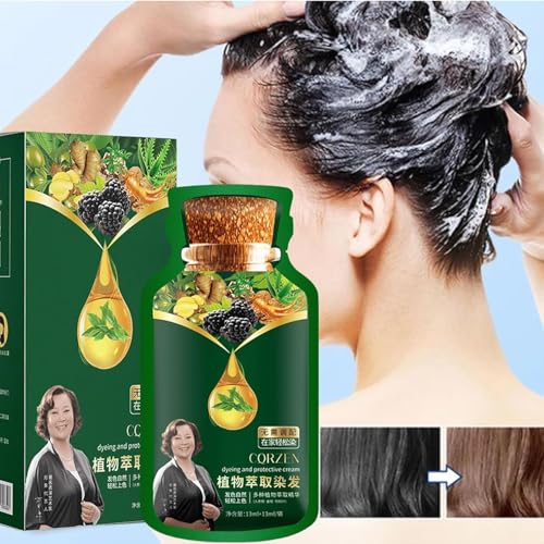 Tinte natural rápido base vegetal KOQRY 10 sobres miniatura 3
