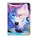 Produktbild Hülle Case für Samsung Galaxy Tab A7 Lite 8.7 SM-T225/T220, Leicht Schutzhülle mit Standfunktion PU Leder Tablet Cover Ständer für Samsung Galaxy Tab A7 Lite 8.7 SM-T225/T220 Wolf