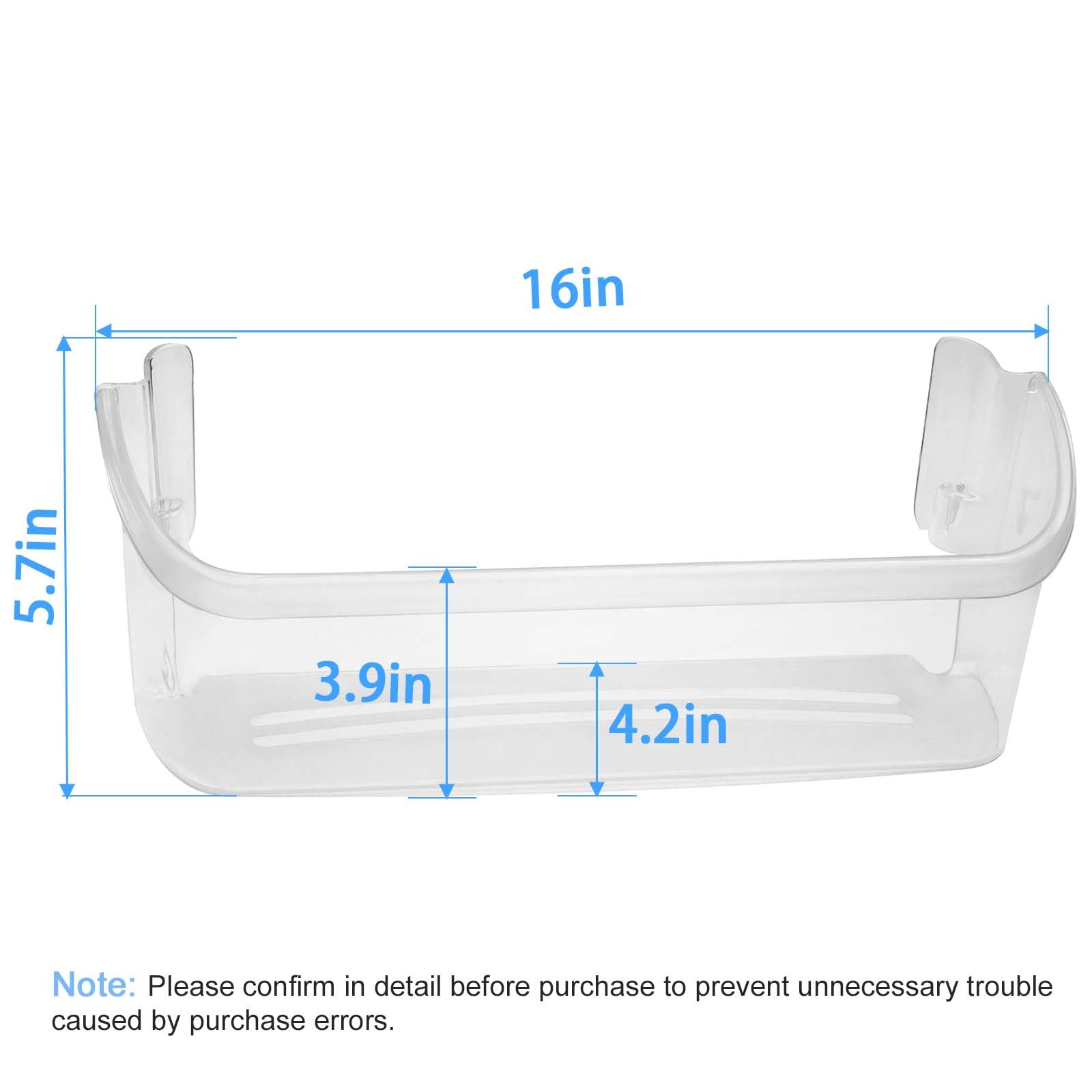 Amazon.com: 242126602 Replacement Refrigerator Door Shelf Bin