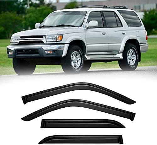 CMVT Auto Window Visors for Toyota 4runner 19962002, Rain