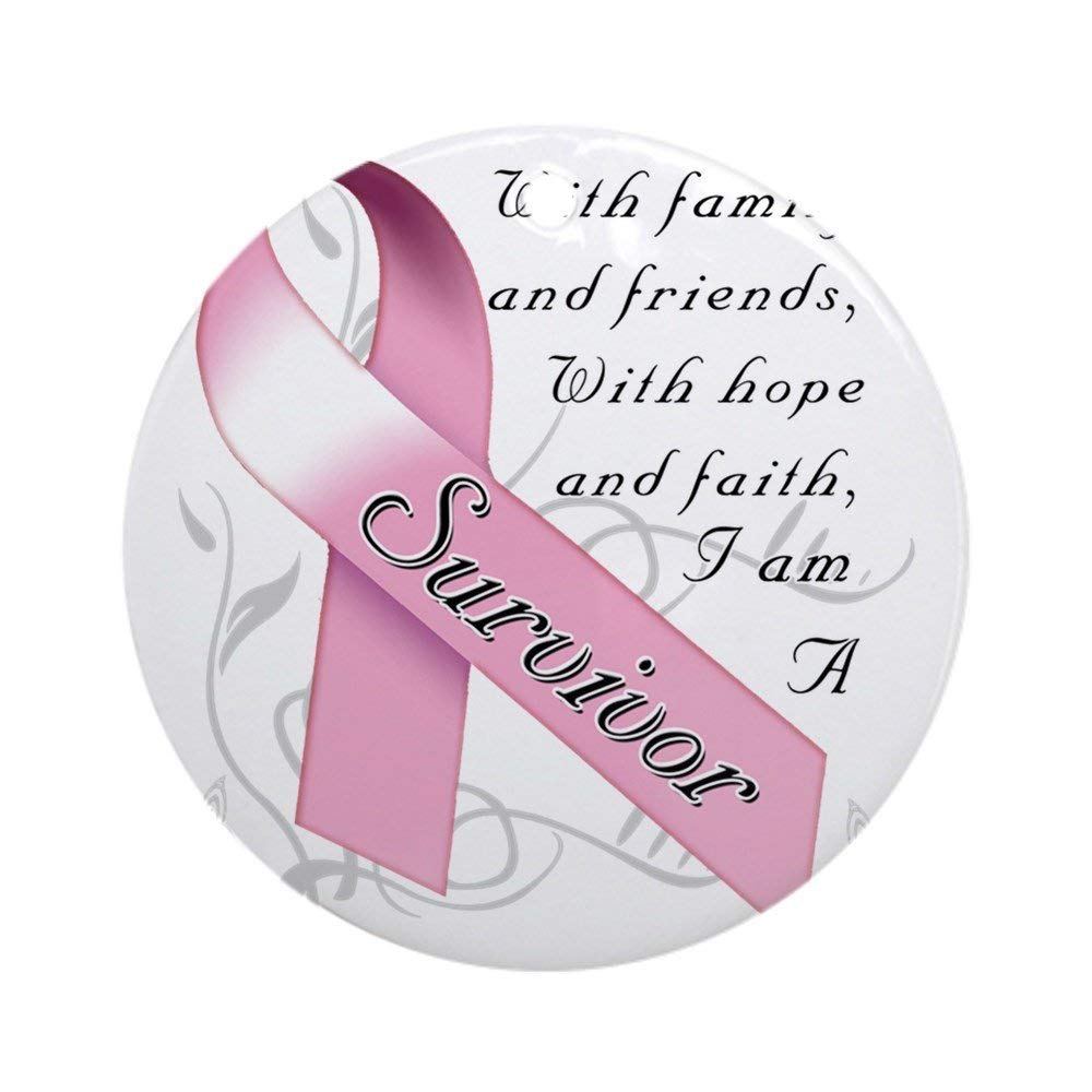 128 buyloiiBreast Cancer Survivor Round Holiday Christmas Ornament Ideas 2019